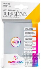 Standard Sleeves - Clear Outer - 50ct - Gamegenic